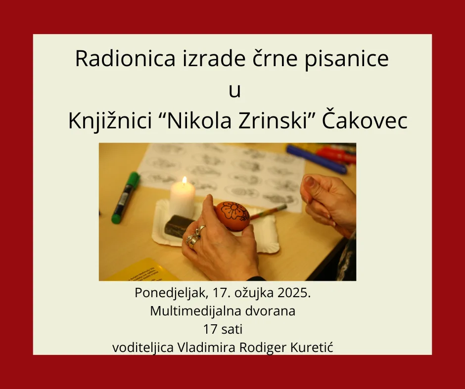 Radionica izrade črne pisanice