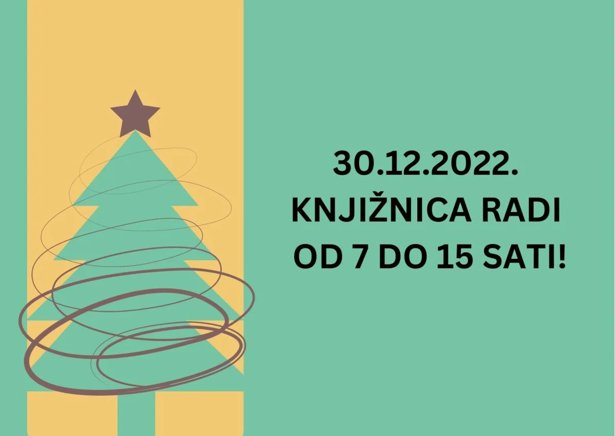 Obavijest o radnom vremenu