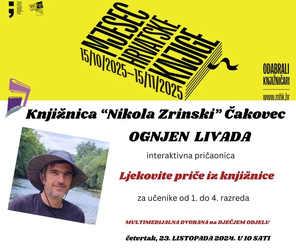 Ognjen Livada : Ljekovite priče iz knjižnice