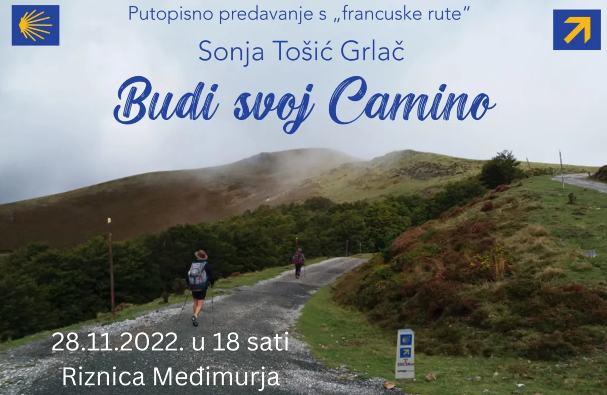 Putopisno predavanje “Budi svoj Camino” Sonje Tošić Grlač