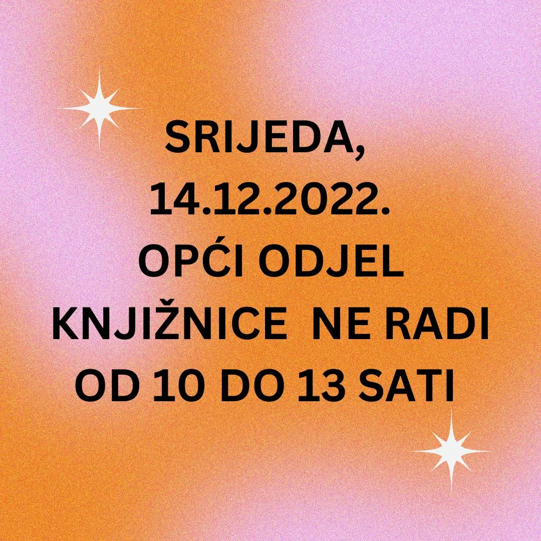 Obavijest za korisnike