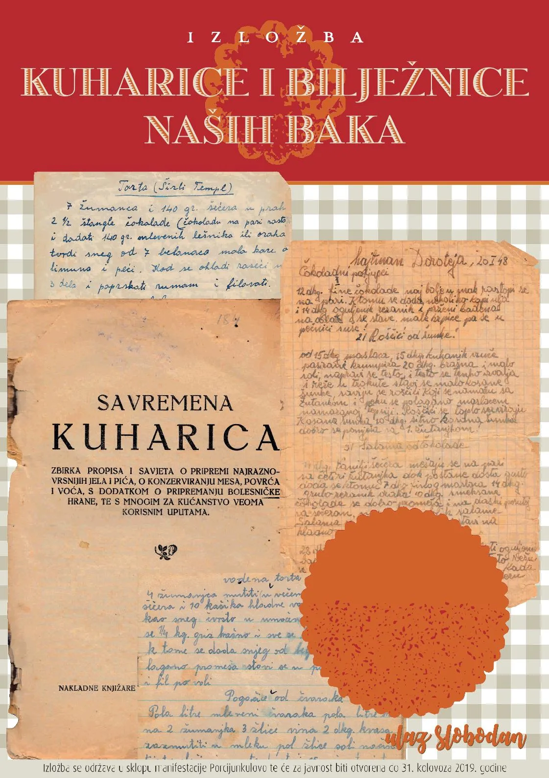 Izložba „Kuharice i bilježnice naših baka”