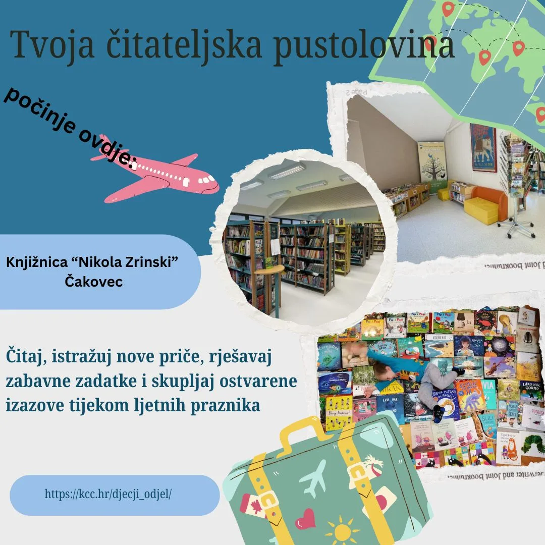 Ljetni čitateljski izazov – kreće čitateljska avantura!