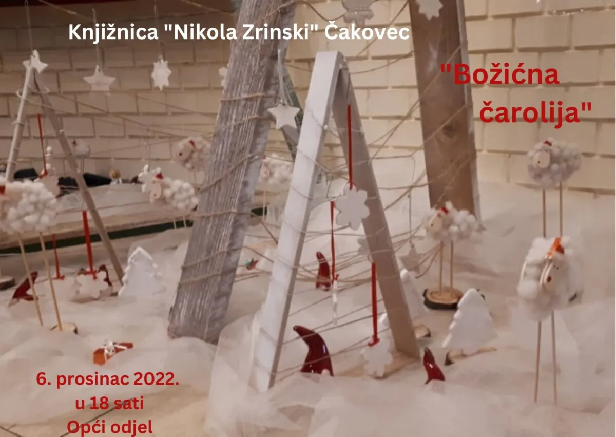 Izložba radova “Božićna čarolija” Centra za odgoj i obrazovanje