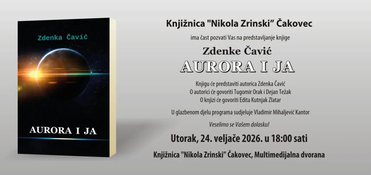 Predstavljanje knjige Aurora i ja autorice Zdenke Čavić