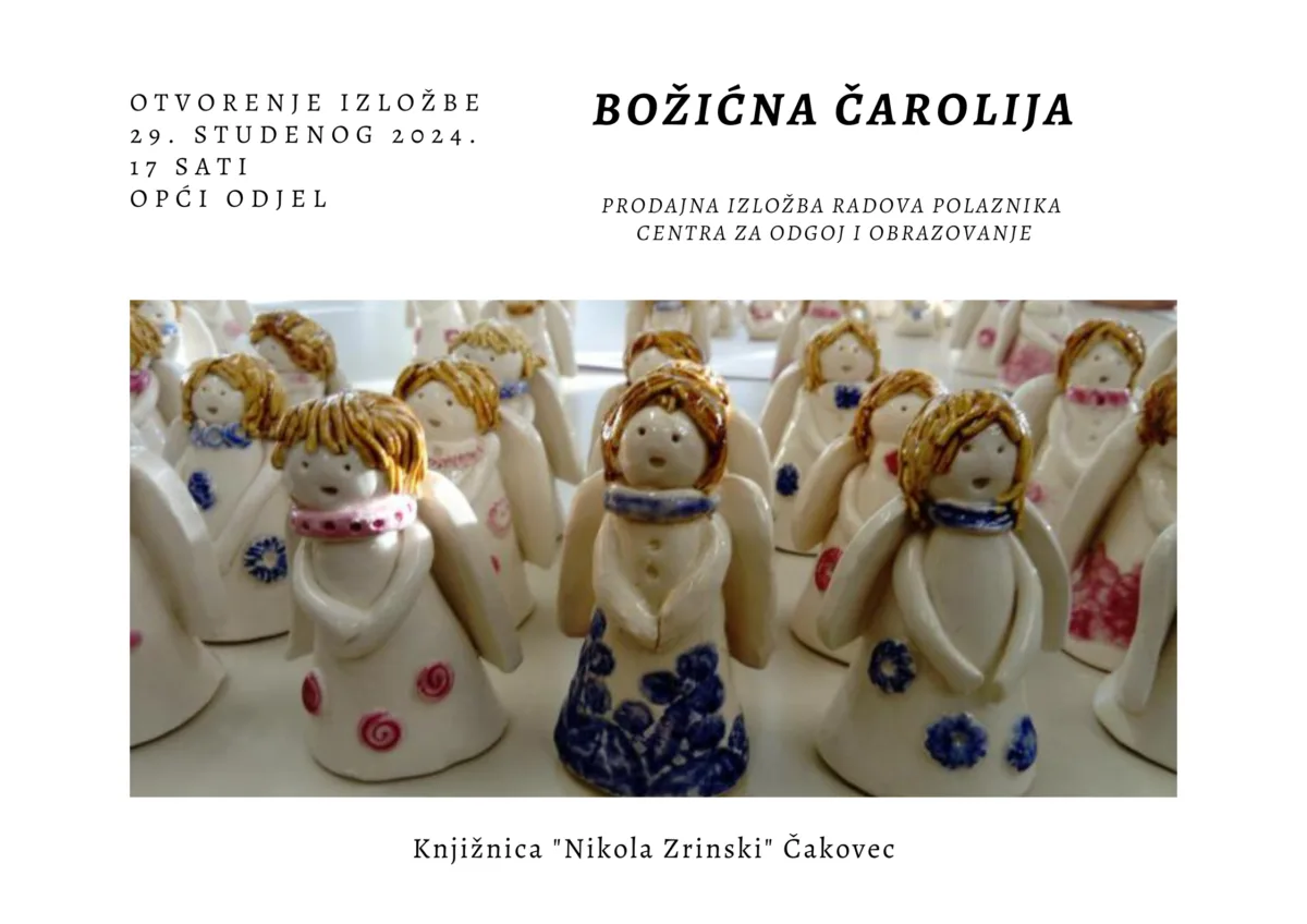 Otvorenje izložbe Božićna čarolija