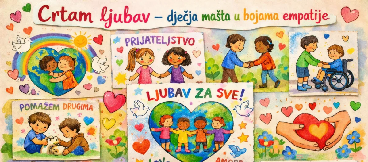 Crtam ljubav – dječja mašta u bojama empatije