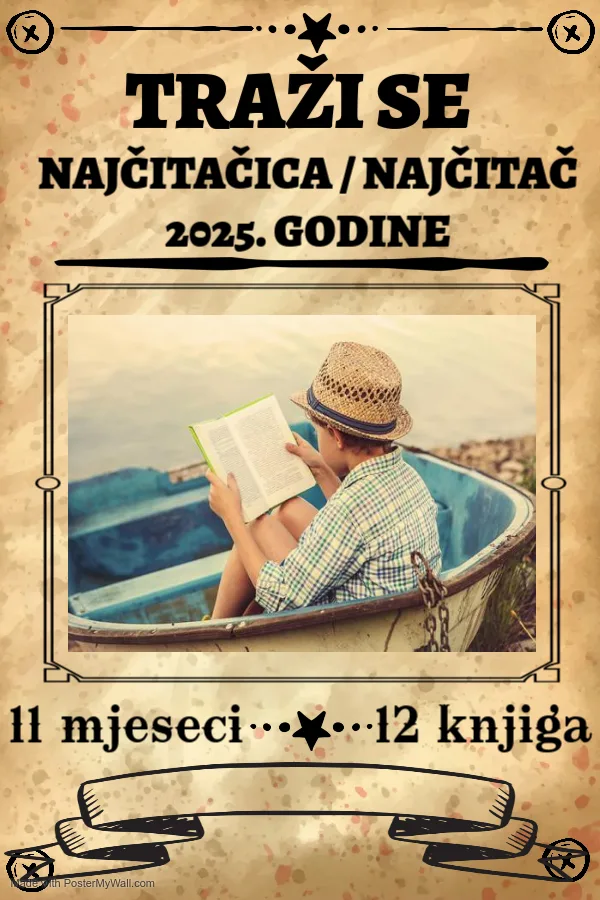 Čitateljski izazov 2025. – Putovanje kroz svjetove mašte, znanja i kreativnosti