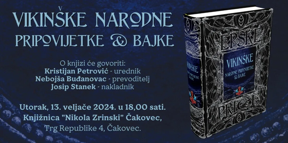 Predstavljanje knjige „Vikinške narodne pripovijetke i bajke”