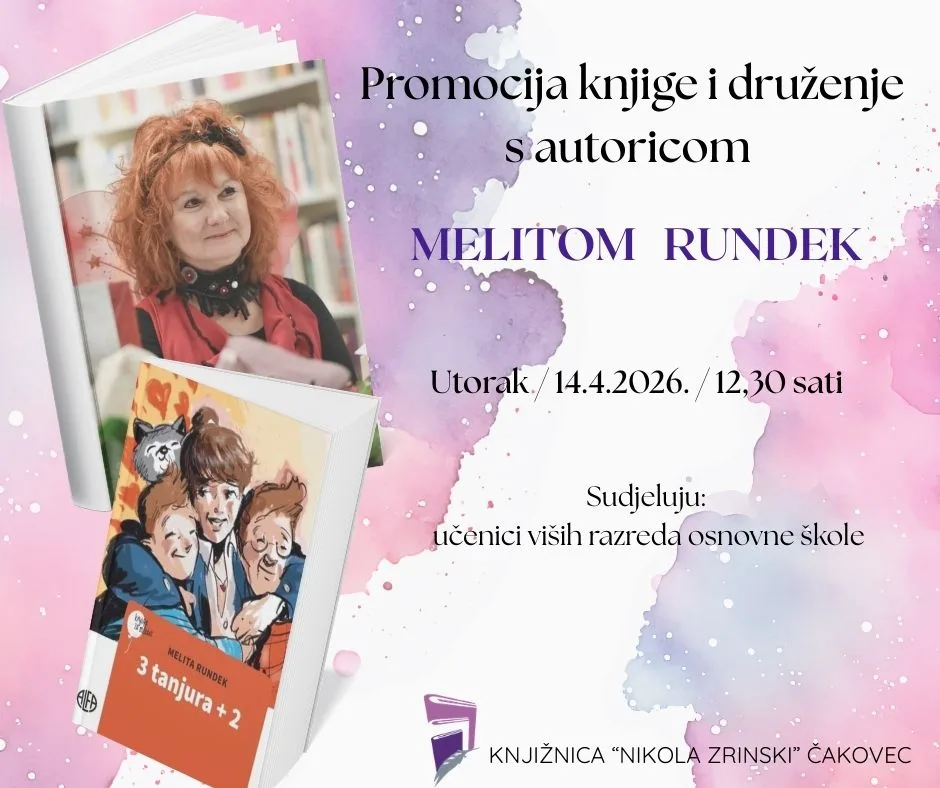 Druženje s autoricom Melitom Rundek