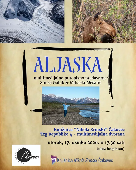 Putopisno predavanje “Aljaska – posljednja granica”
