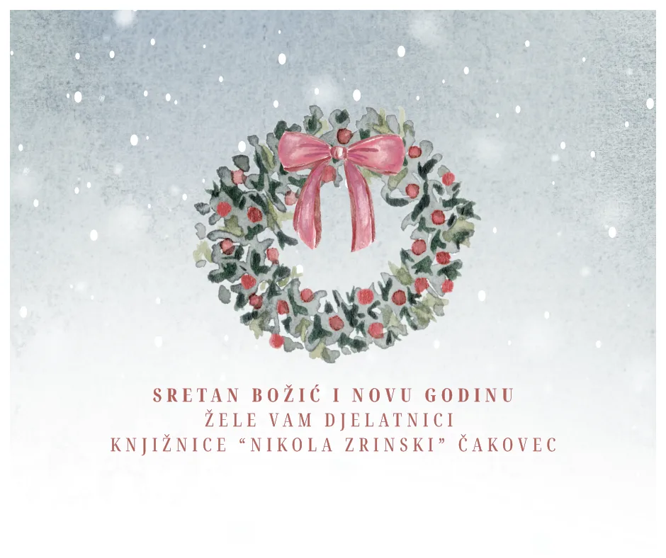Čestitka i obavijest o radnom vremenu kroz blagdane