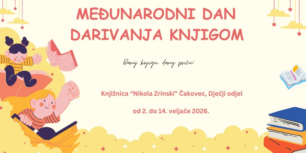 Akcija darivanja: Čitam, dam, sretan sam!