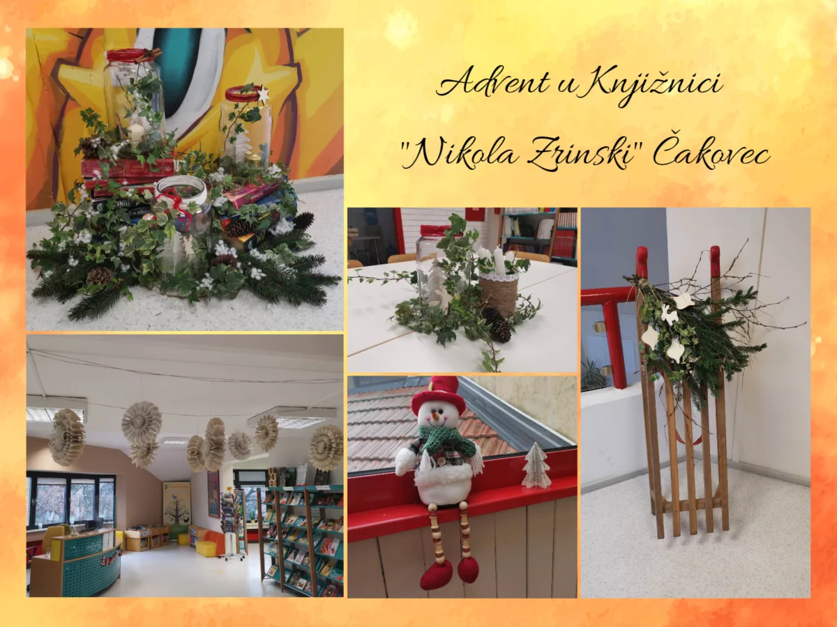 Advent u Knjižnici „Nikola Zrinski” Čakovec