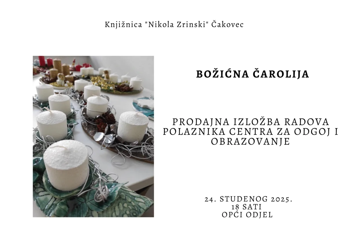 Otvorenje izložbe Božićna čarolija