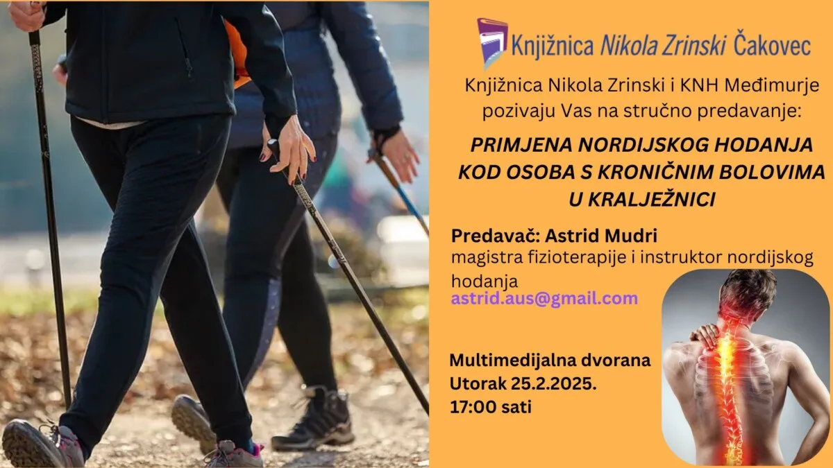 Primjena nordijskog hodanja kod osoba s kroničnim bolovima u kralježnici