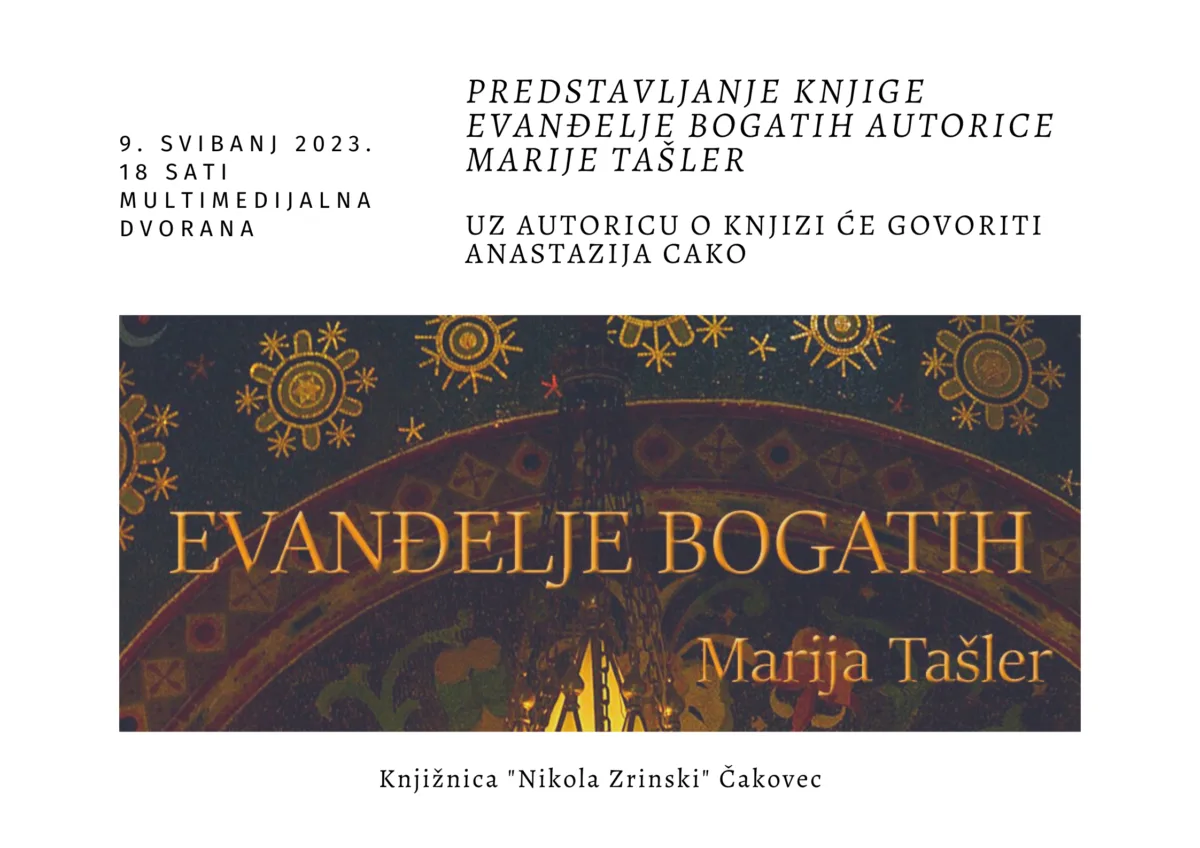 Predstavljanje knjige Evanđelje bogatih