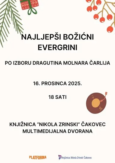 “Najljepši božićni evergrini”