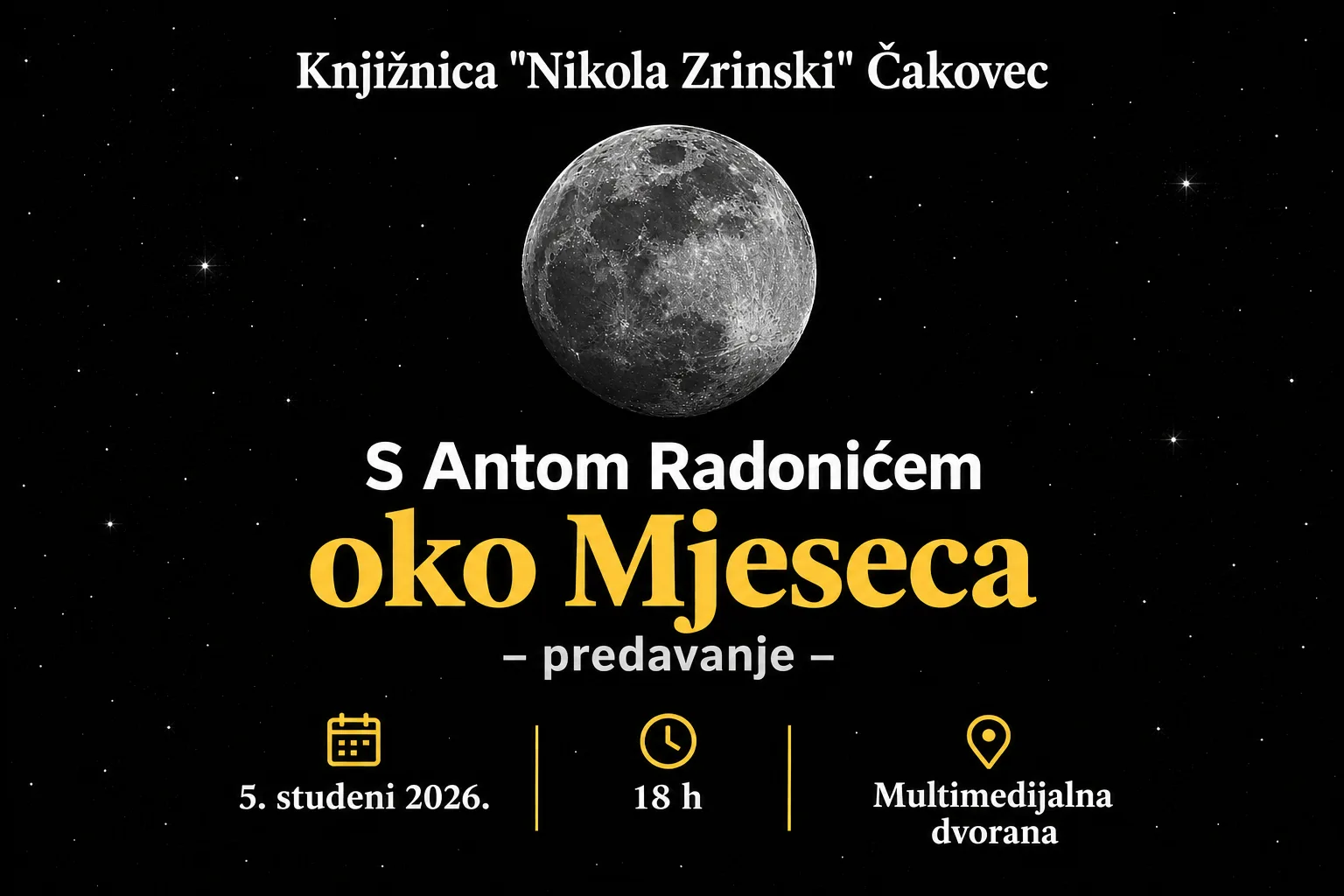 Ante Radonić o povratku na Mjesec